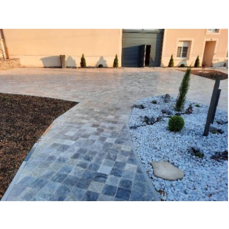 PAVÉ EN PIERRE BLEUE 15/15/3